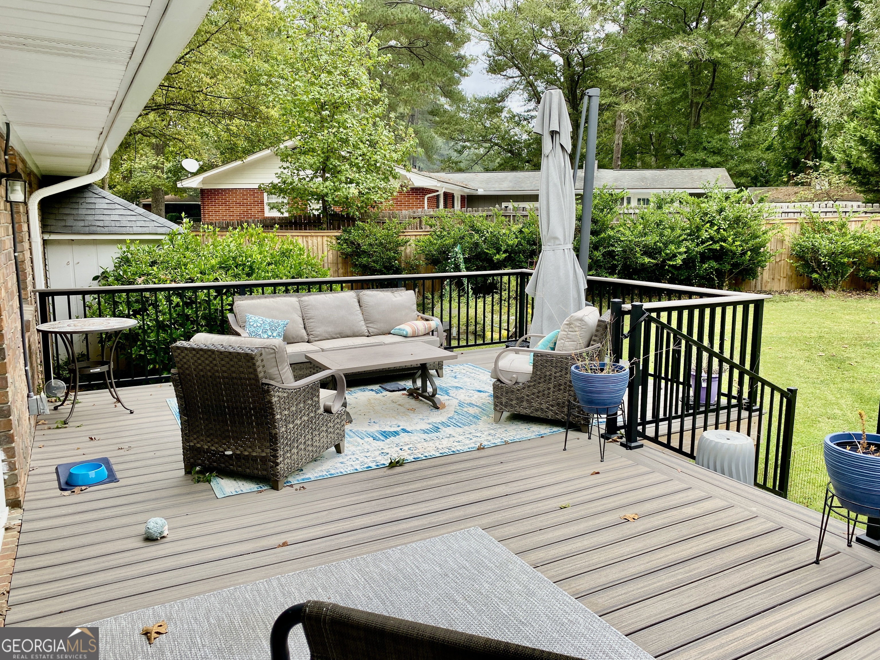16 Jefferson Drive Rome, GA 30165 - Photo 23 of 26 a view of balcony with couch and outdoor seating