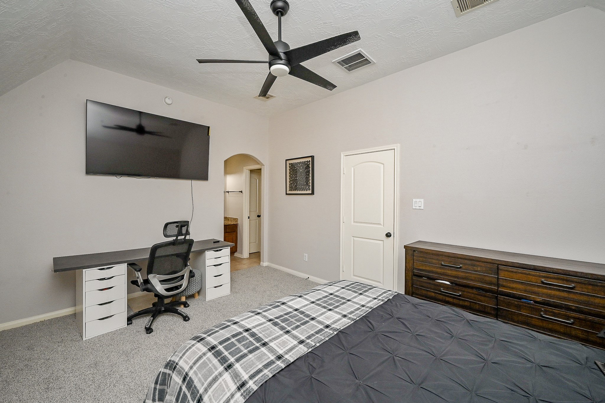 17607 Astrachan Road Richmond, TX 77407 - Photo 35 of 50 a bedroom with furniture and a window