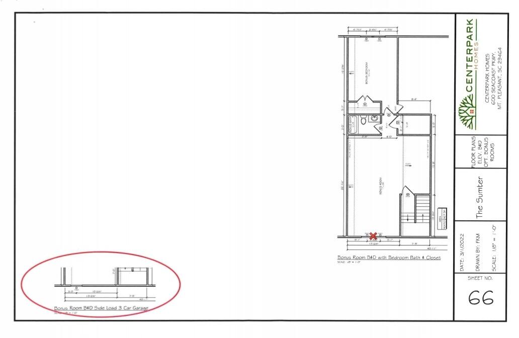 3008 Flat Rock Lane Ridgeville, SC 29472 - Photo 6 of 7 Sumter 2nd Floor Options