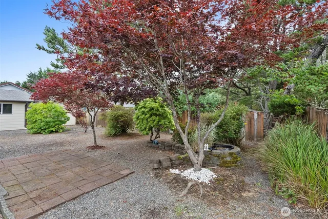 a view of a out door space area