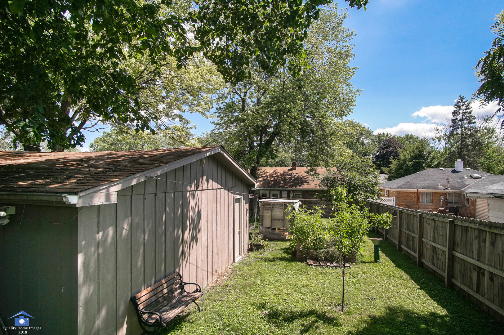 2258 Spruce Road Homewood, IL 60430 - Photo 19 of 19 a backyard of a house with lots of green space