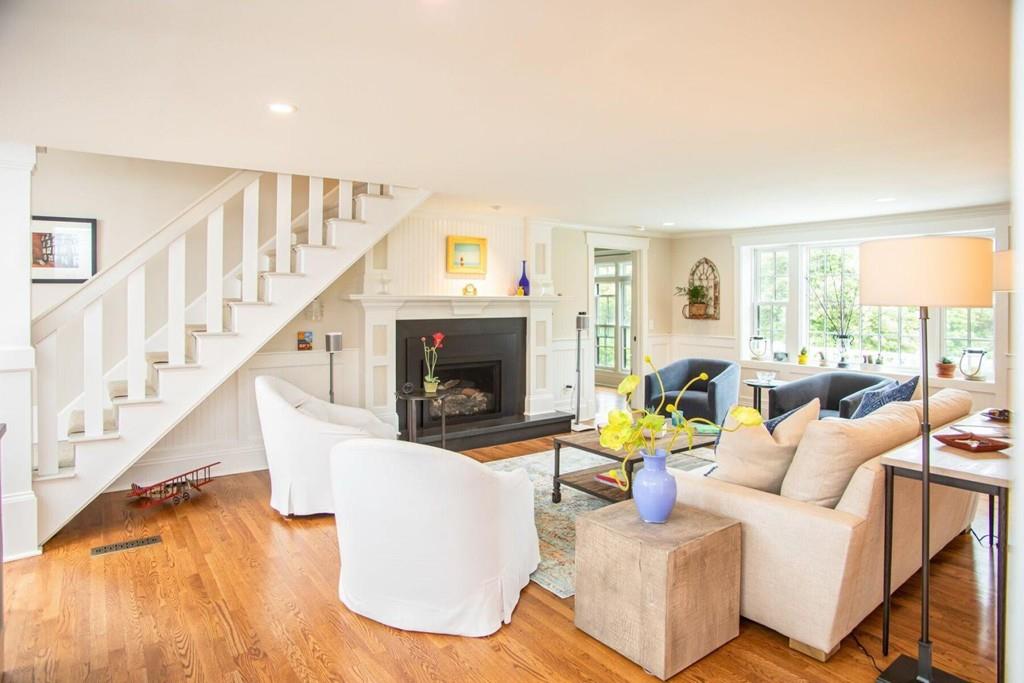 14 Hillsea Road Yarmouth, MA 02675 - Photo 9 of 42 a living room with furniture and a fireplace