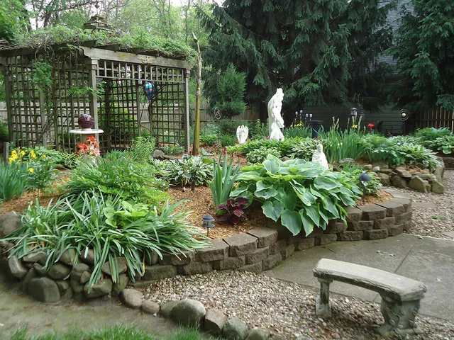 a bird view of a house