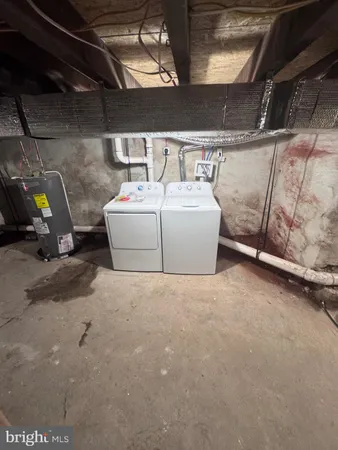 a view of storage and utility room