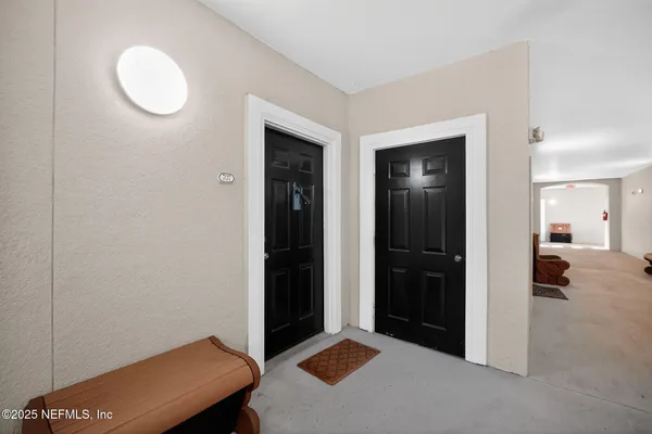 a view of livingroom with furniture
