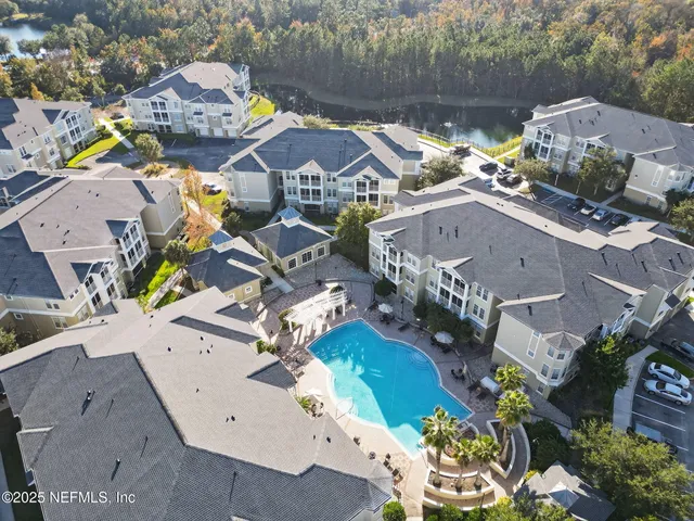 a view of a building with a outdoor space