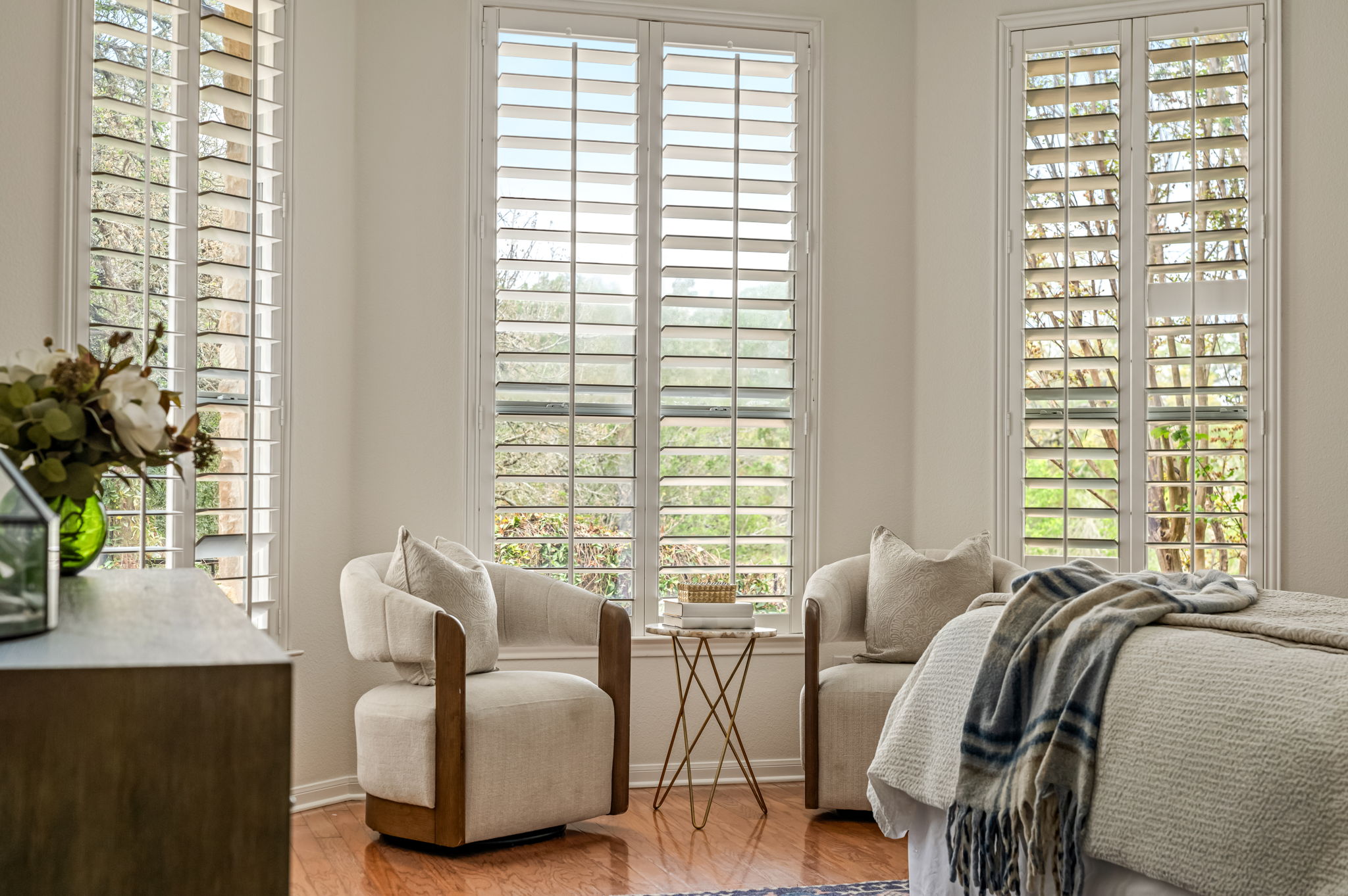 10804 Ariock Lane Austin, TX 78739 - Photo 13 of 32 a bedroom with furniture and wooden floor