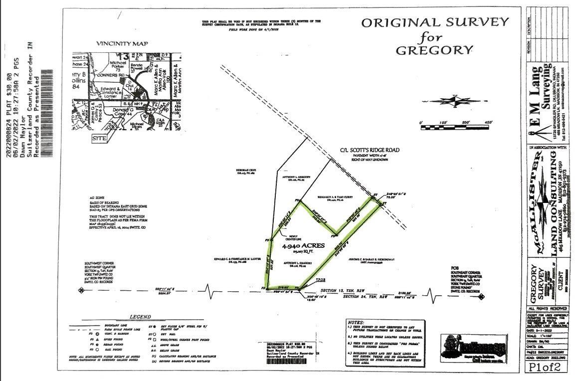 0 Scotts Ridge Road Rising Sun, IN 47040 - Photo 2 of 9