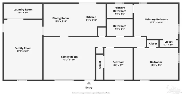 $1,495 | 4859 Crowder Street, Pace, FL 32571