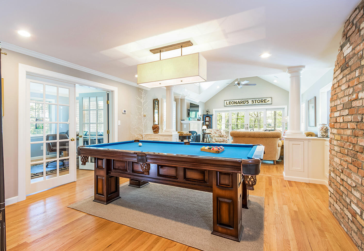 243 Parker Road Osterville, MA 02655 - Photo 13 of 34 a room with pool table and windows