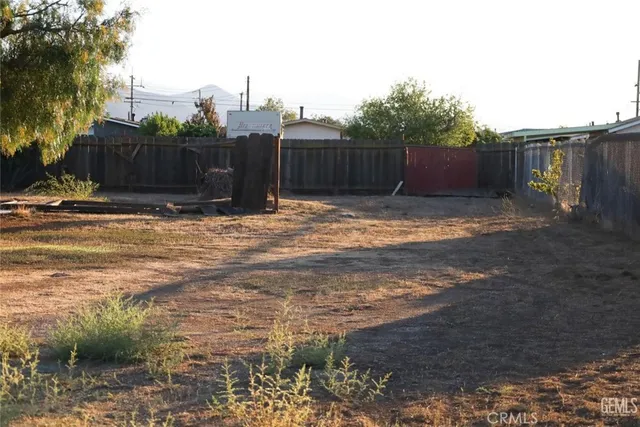 a backyard of a house