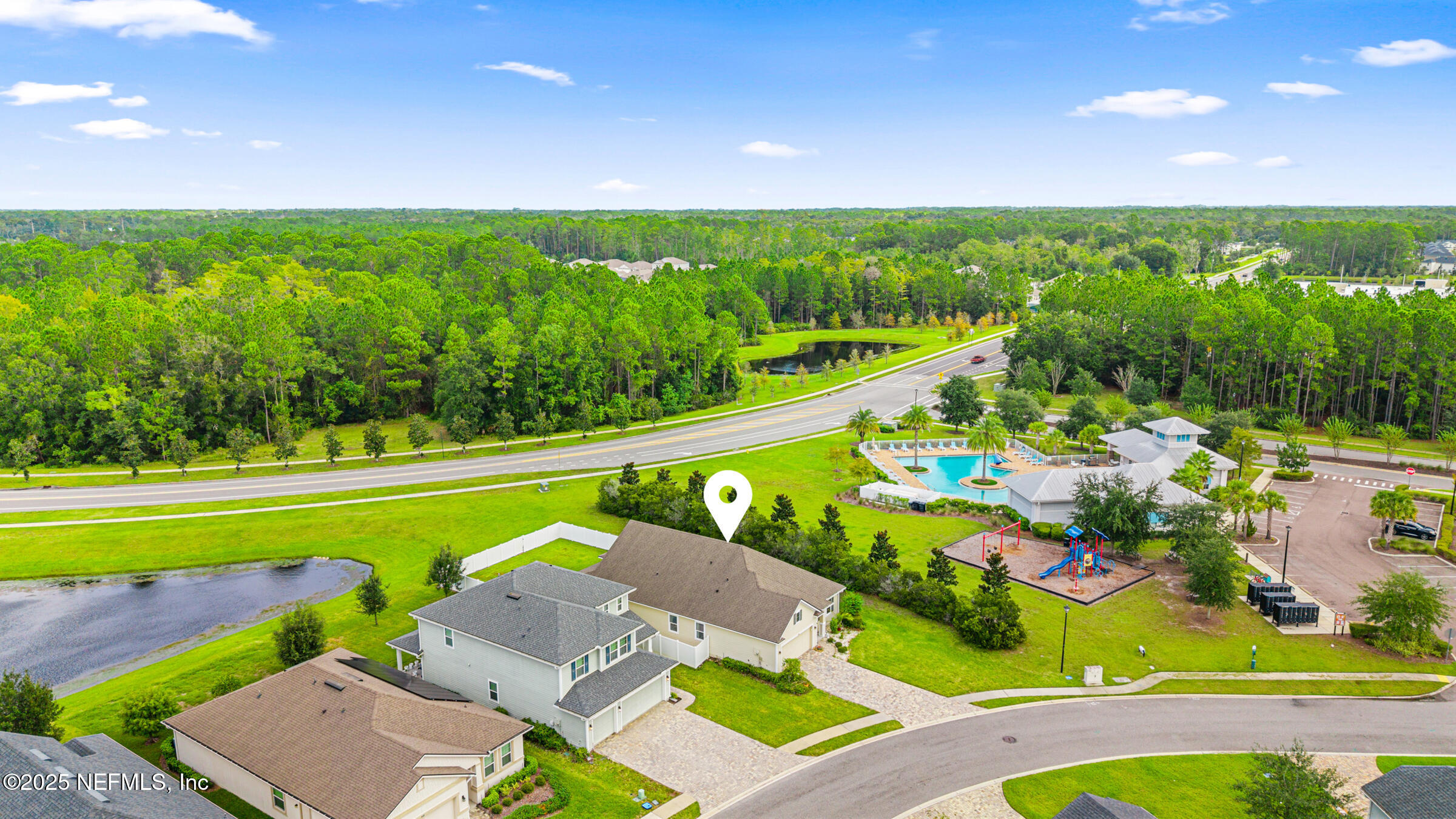 463 Tumbled Stone Way St. Augustine, FL 32086 - Photo 57 of 71 a view of an outdoor space and a lake view