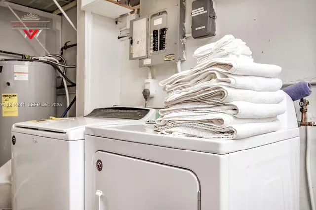 a view of swimming pool with chairs