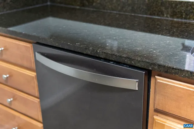 a close view of toilet