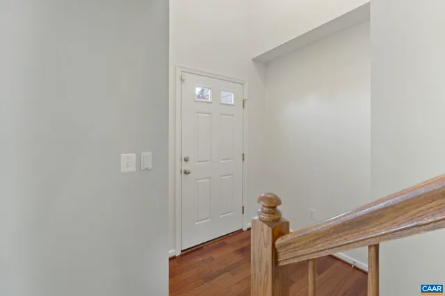 a view of front door