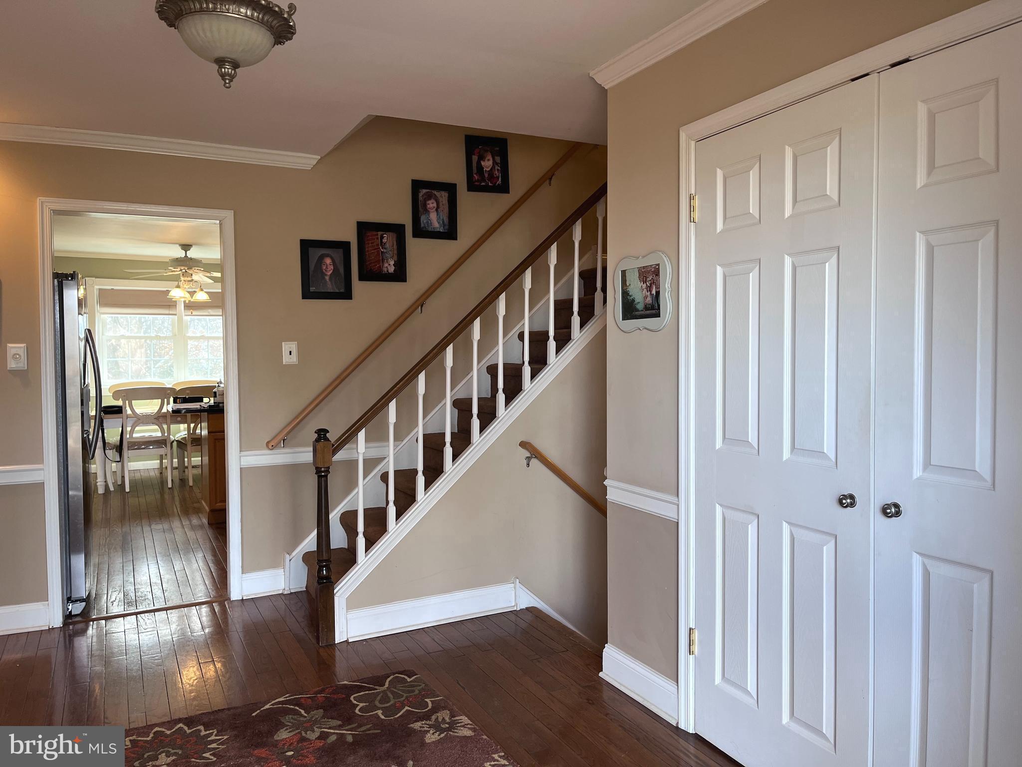 145 Joanne Road Holland, PA 18966 - Photo 32 of 54 a view of entryway and hall with wooden floor