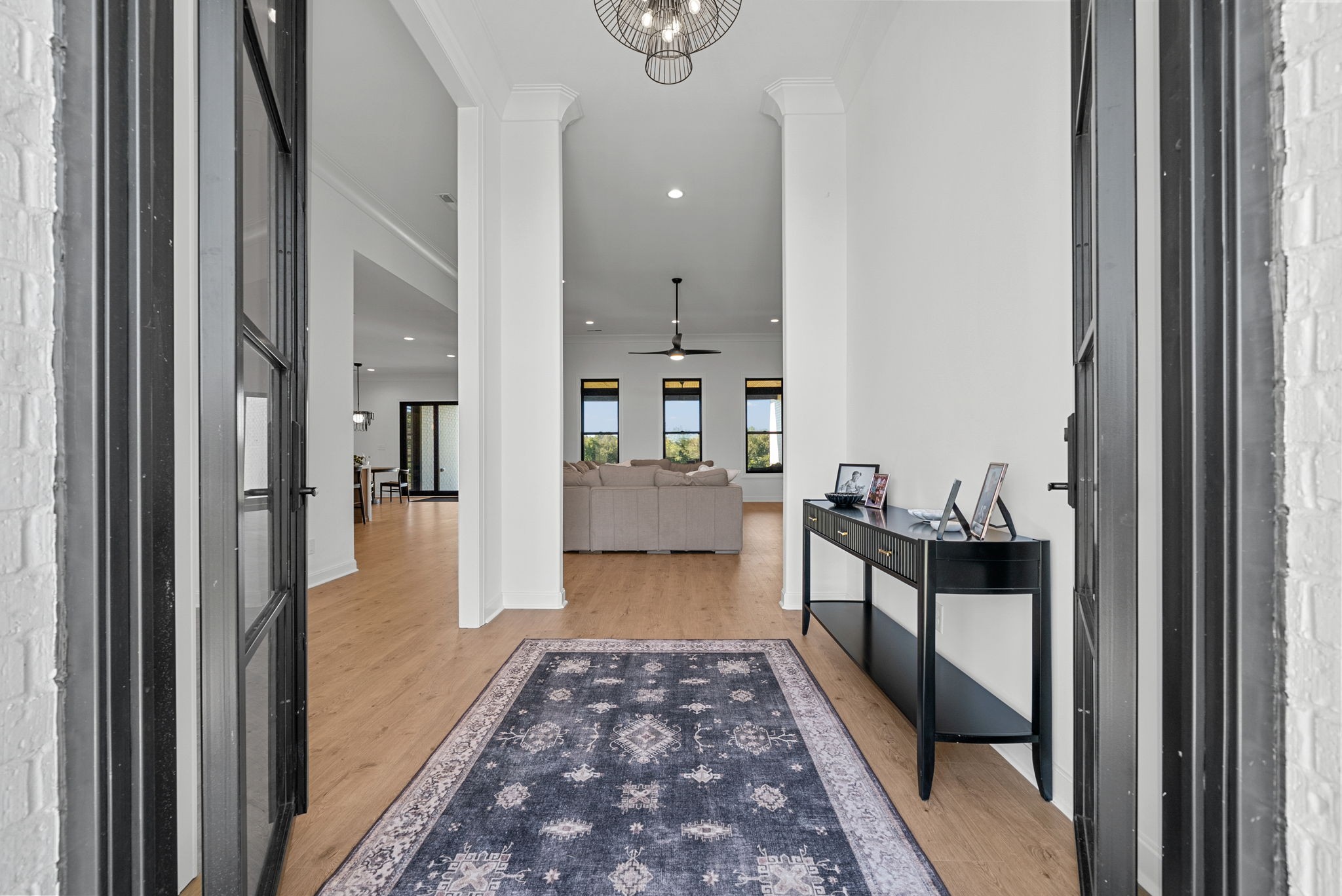 1914 Hickory Point Road Clarksville, TN 37043 - Photo 11 of 38 a hallway with a dining table and chairs