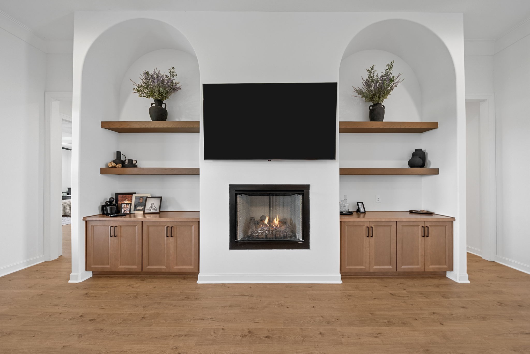 1914 Hickory Point Road Clarksville, TN 37043 - Photo 13 of 38 a living room with furniture and a fireplace