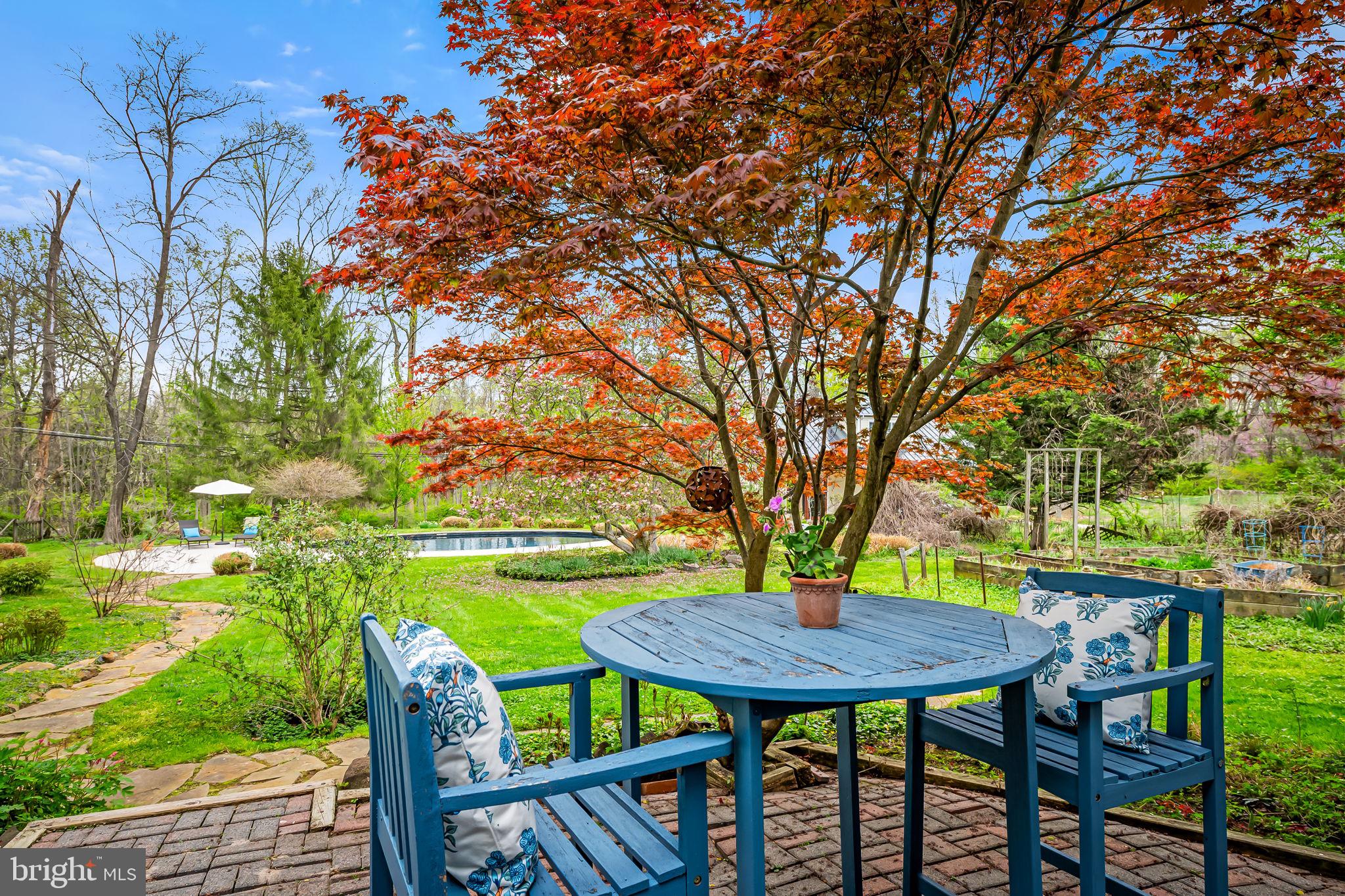 1018 Windsor Road Baltimore, MD 21208 - Photo 43 of 50 a view of a table and chairs in patio