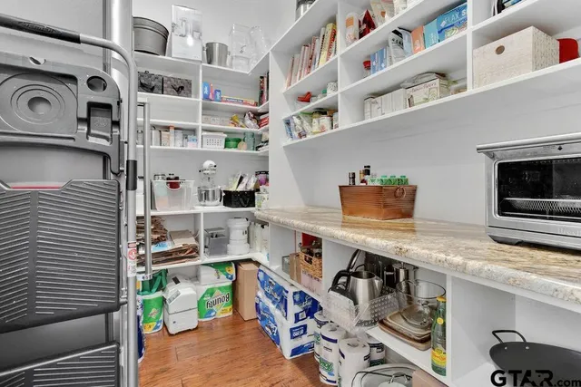 a view of storage and utility room