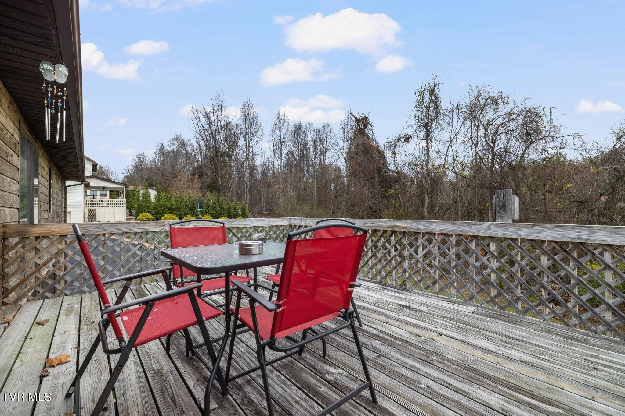 416 Crestfield Road Bristol, TN 37620 - Photo 33 of 43 Back deck