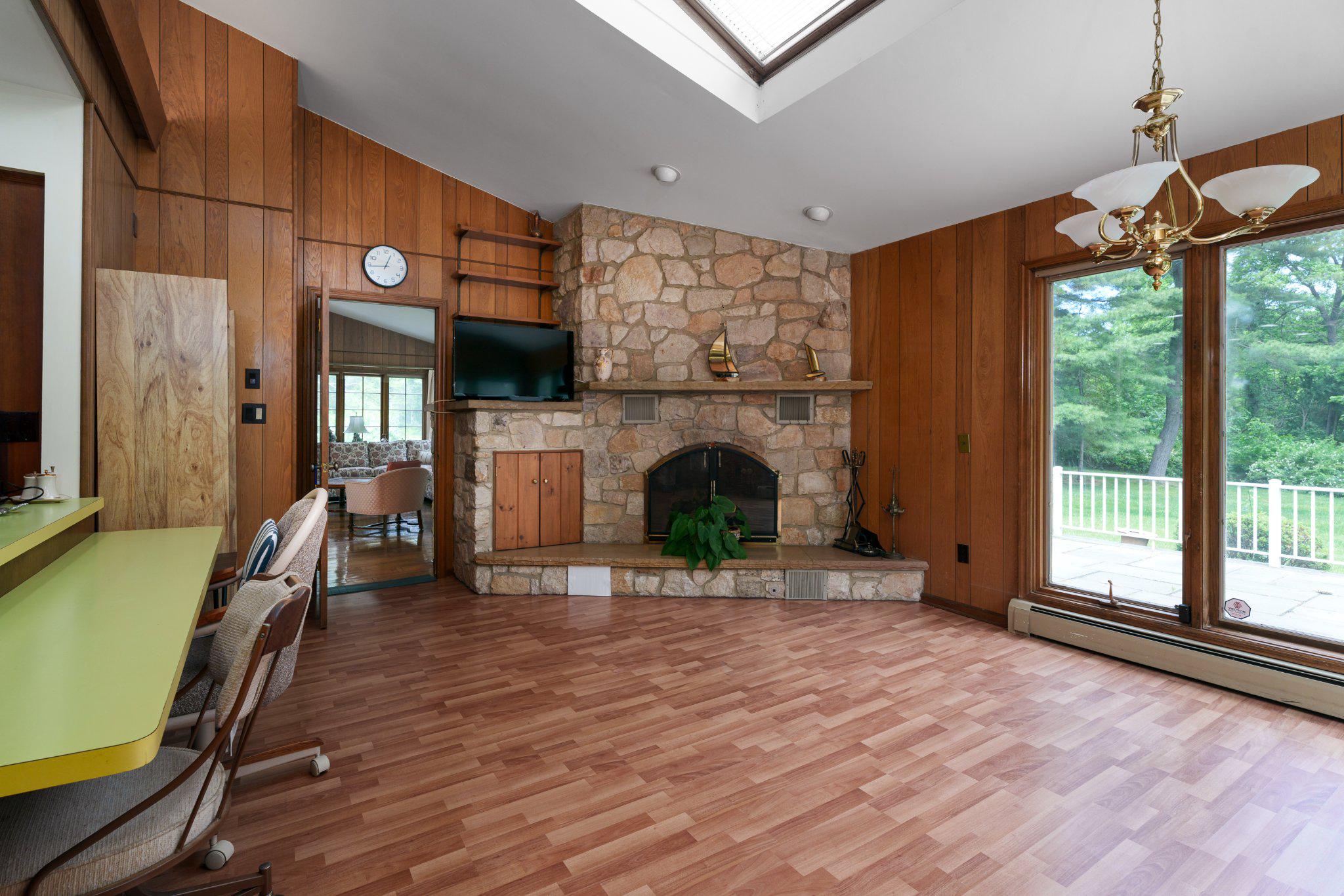 338 Gallup Road Princeton, NJ 08540 - Photo 22 of 53 a view of a livingroom with furniture and a fireplace
