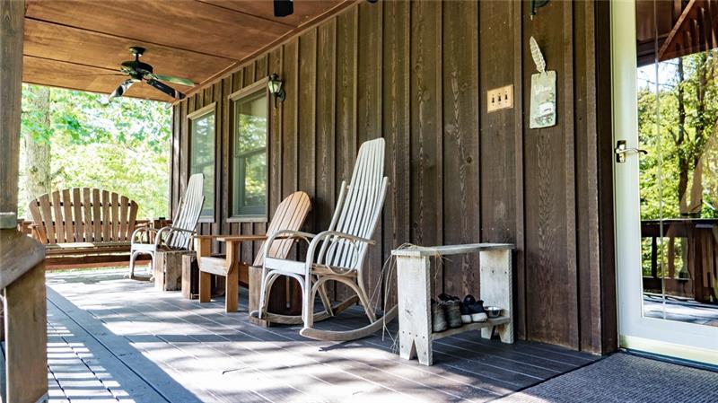 141 Cartwright Road Chicora, PA 16025 - Photo 4 of 25 Sit back, relax and enjoy nature at it's best from the cozy front porch!