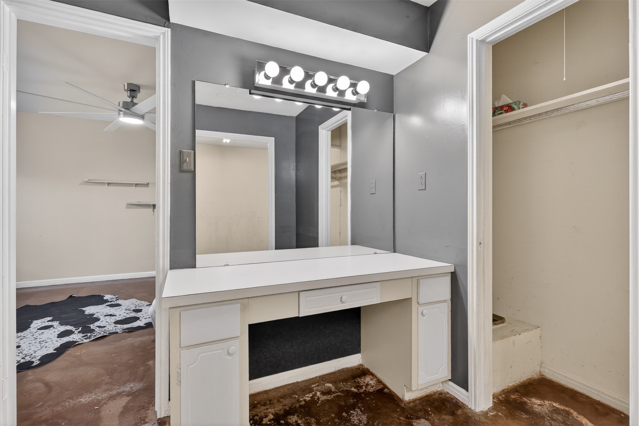 2519 Anniston Drive Houston, TX 77080 - Photo 21 of 39 a bathroom with a sink and a mirror