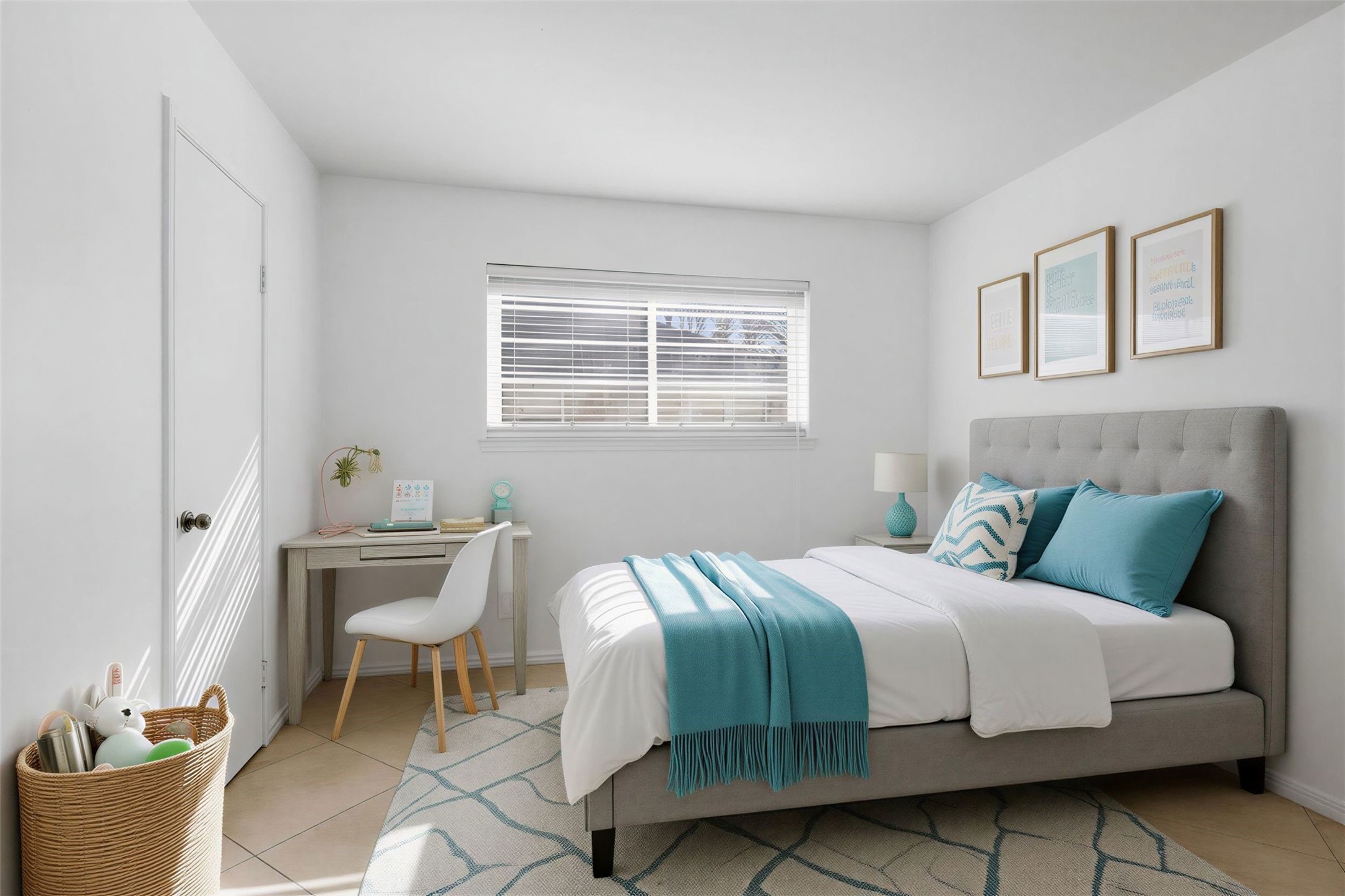 2519 Anniston Drive Houston, TX 77080 - Photo 25 of 39 a bedroom with a bed and a window