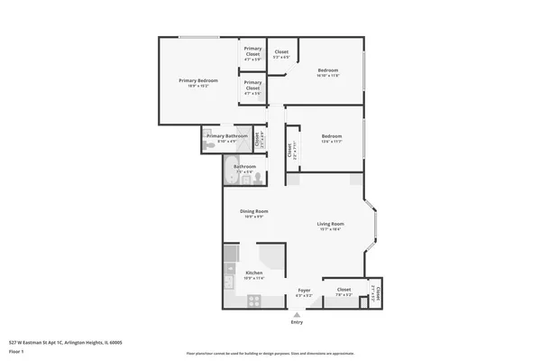 $279,999 | 527 West Eastman Street, Unit 2C, Arlington Heights, IL 60005