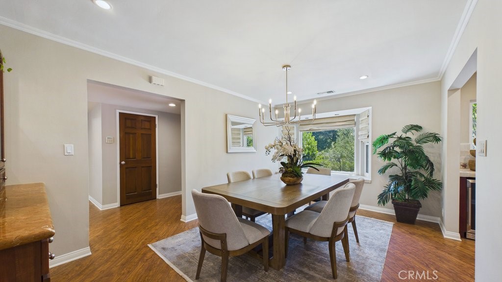340 Toyon Road Sierra Madre, CA 91024 - Photo 16 of 60 Dining area view from the kitchen