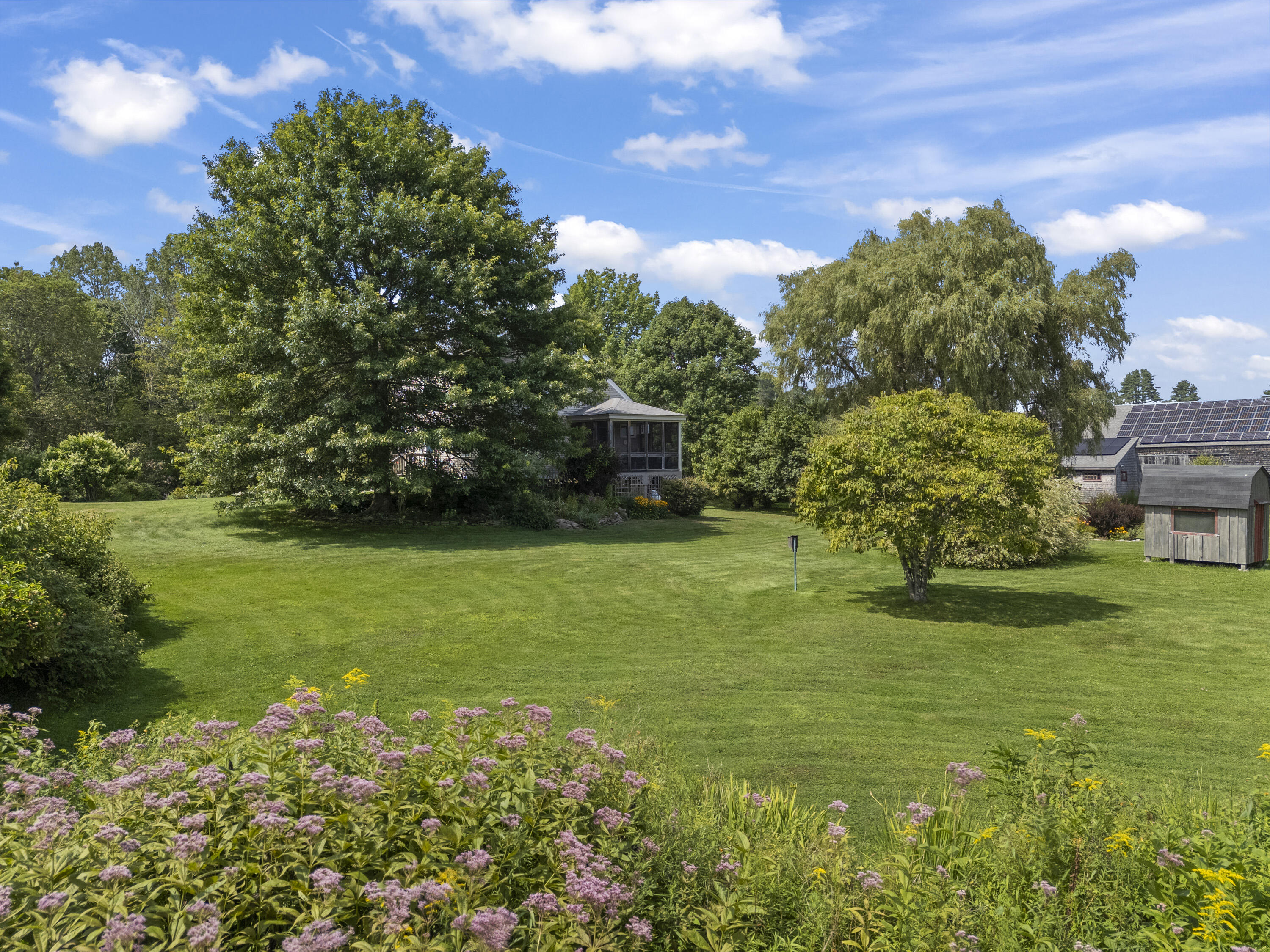 159 Dock Road Alna, ME 04535 - Photo 6 of 78 Beautifully Landscaped Yard