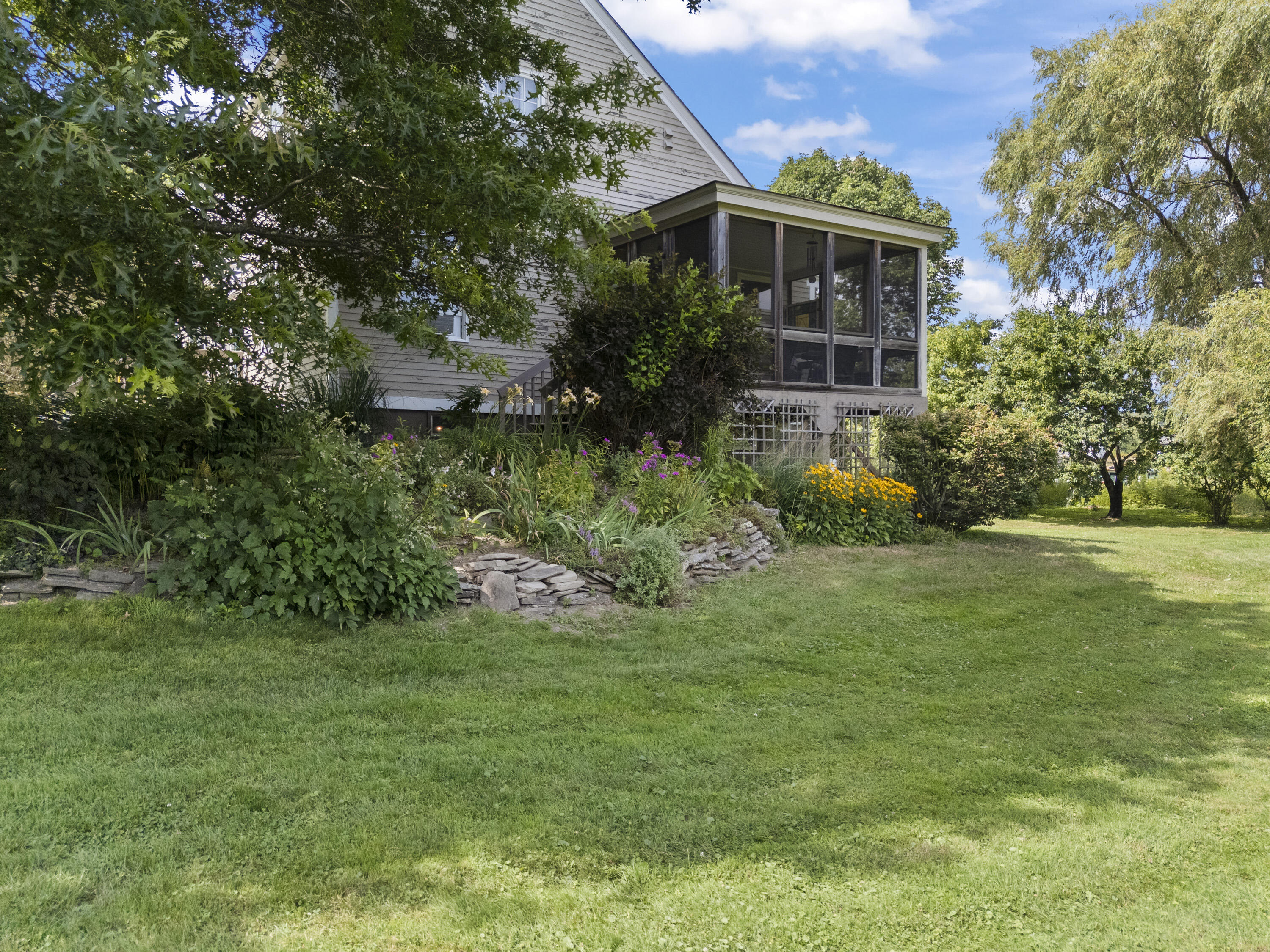 159 Dock Road Alna, ME 04535 - Photo 62 of 78 Beautifully Landscaped Yard