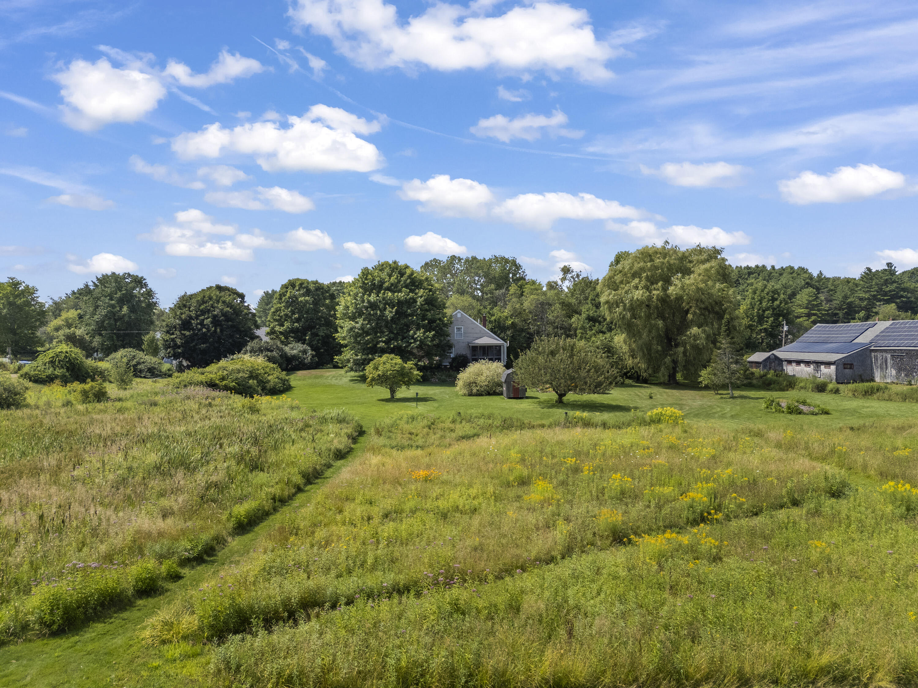 159 Dock Road Alna, ME 04535 - Photo 69 of 78 Beautifully Landscaped Yard