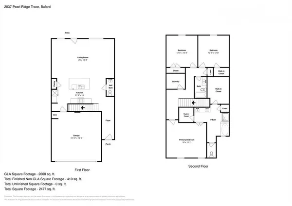 $2,175 | 2837 Pearl Rdg Trace, Buford, GA 30519