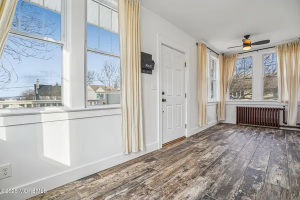 a view of front door
