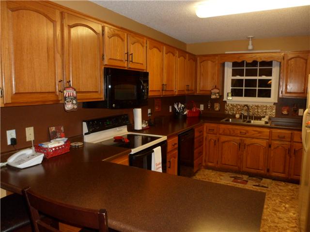 11356 Moss Branch Road Bon Aqua, TN 37025 - Photo 3 of 13 Updated kitchen with lots of counter and cabinet space. Range, Dishwasher, Microwave