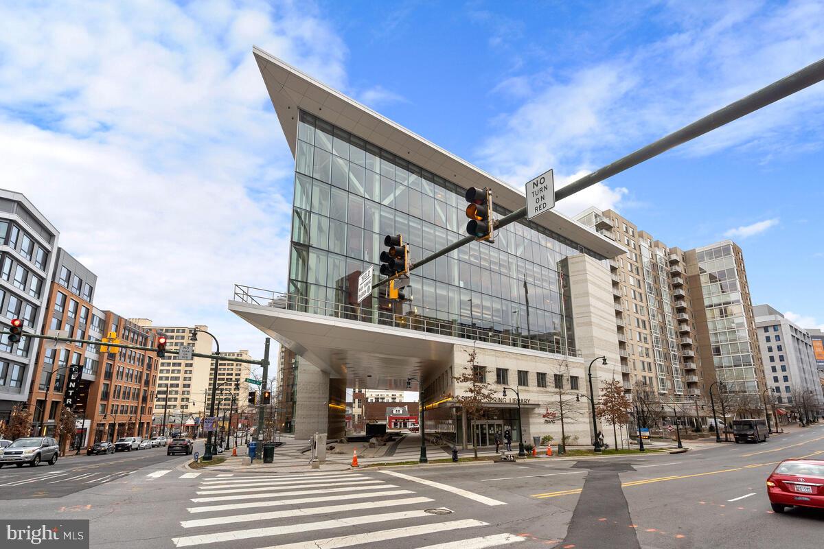 1506 Noyes Drive Silver Spring, MD 20910 - Photo 43 of 51 a city street lined with buildings and a cars parked on the street
