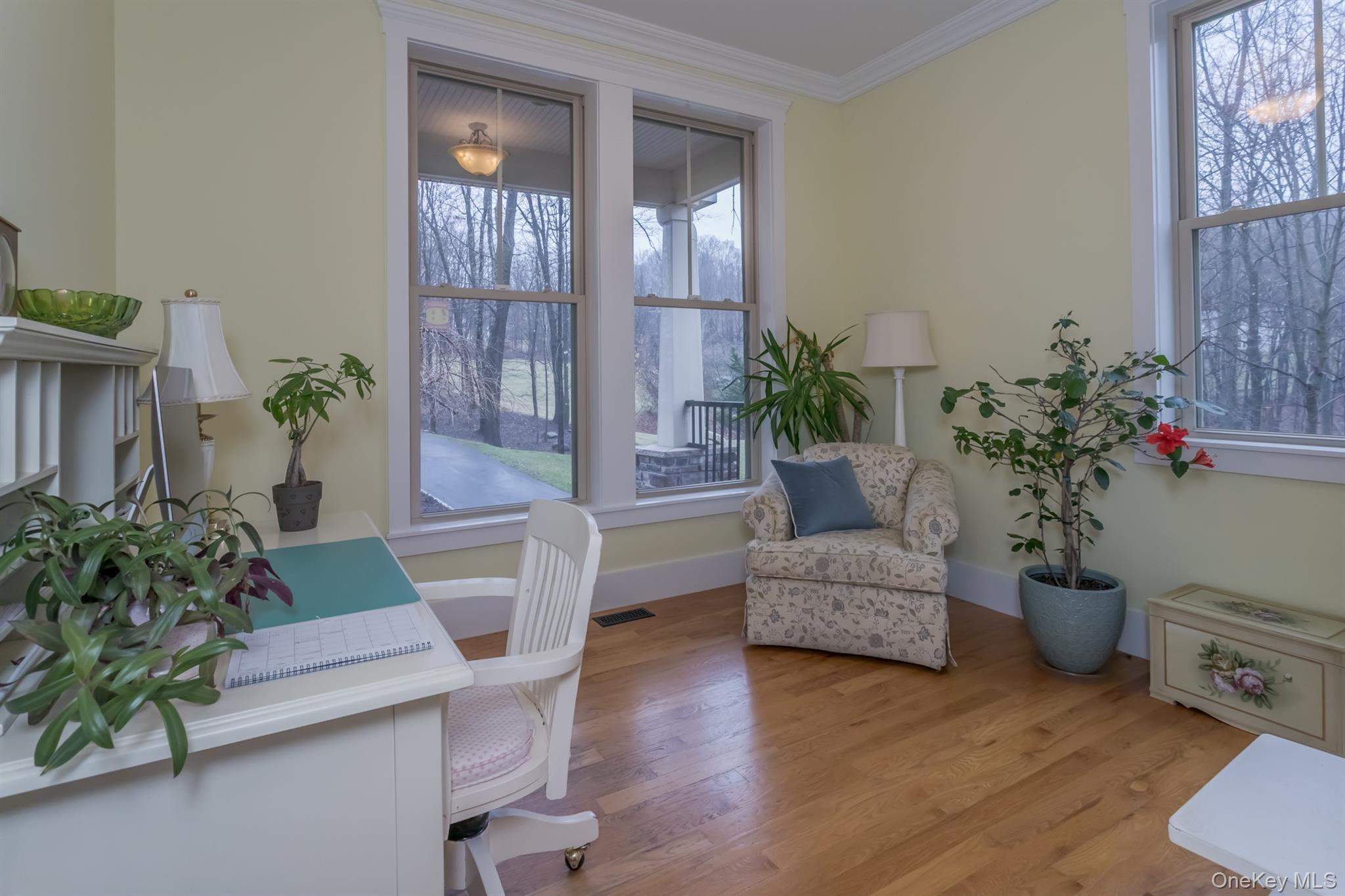 1 Peck Ridge Road Warwick, NY 10990 - Photo 21 of 50 a living room with furniture and a potted plant