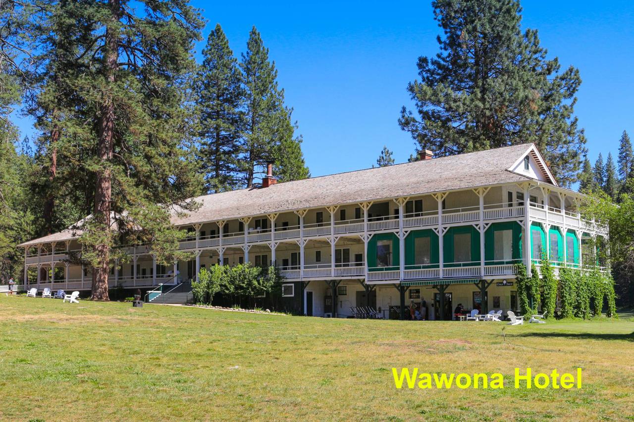 2628 West Bruce Road Wawona, CA 95389 - Photo 31 of 33 a front view of a building with a garden