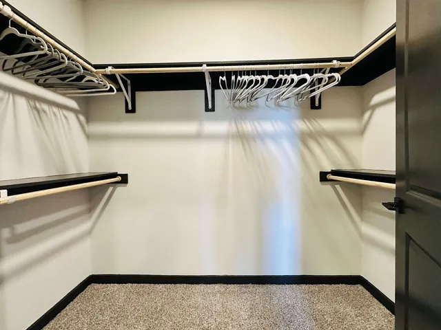 a view of walk in closet