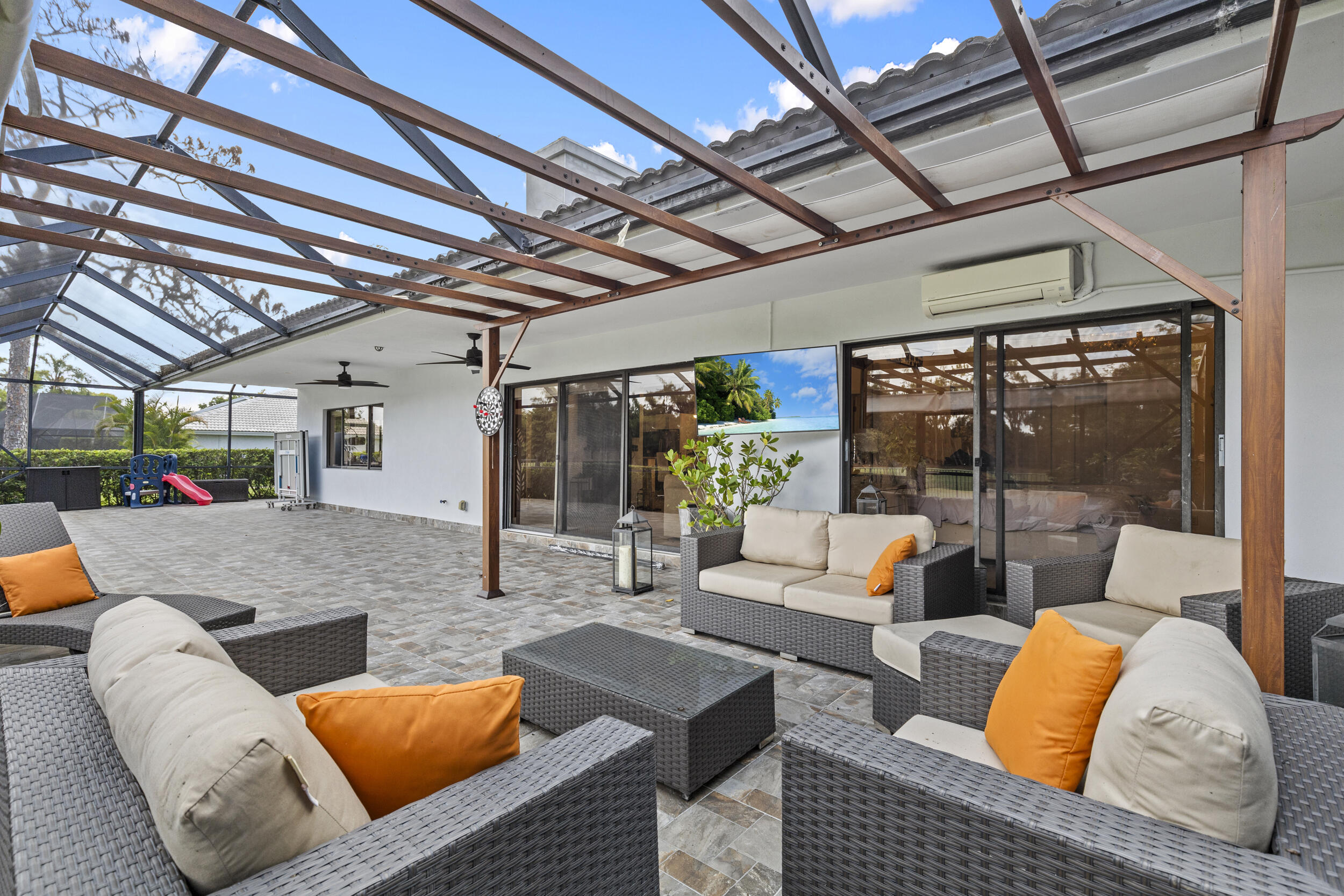 10718 Boca Woods Lane Boca Raton, FL 33428 - Photo 69 of 98 huge screened patio