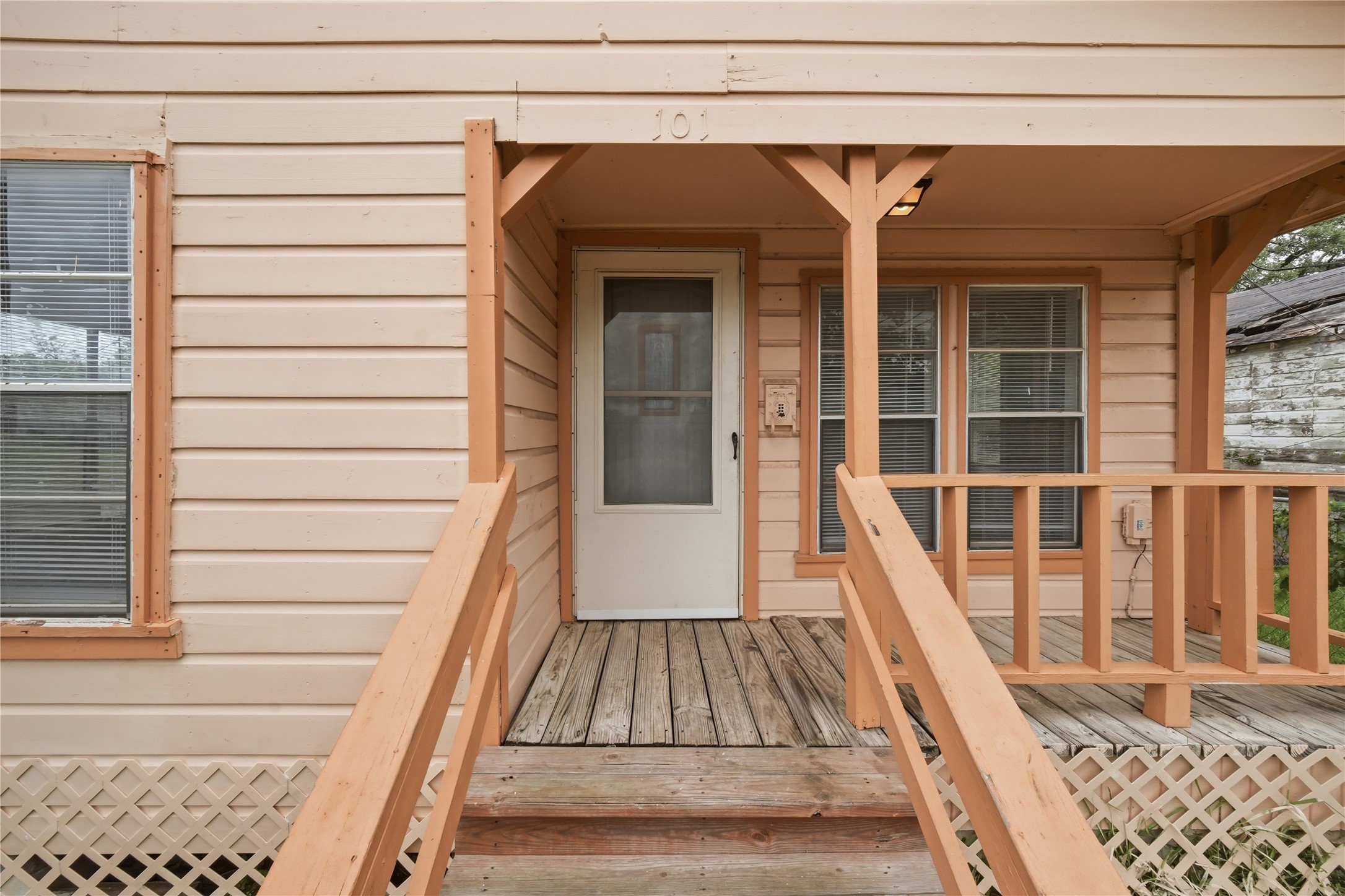 101 Outlar Street Wharton, TX 77488 - Photo 40 of 40 a view of entryway with a front door