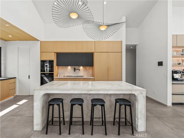 a dining table with chairs and table