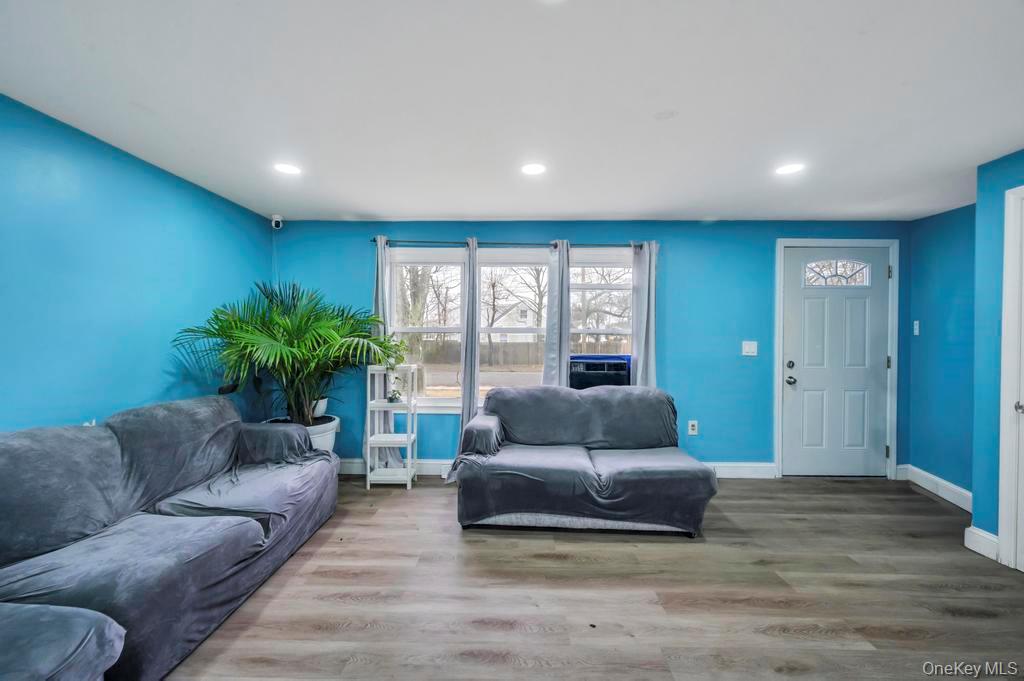 19 Windus Road Shirley, NY 11967 - Photo 8 of 29 a living room with furniture and a potted plant