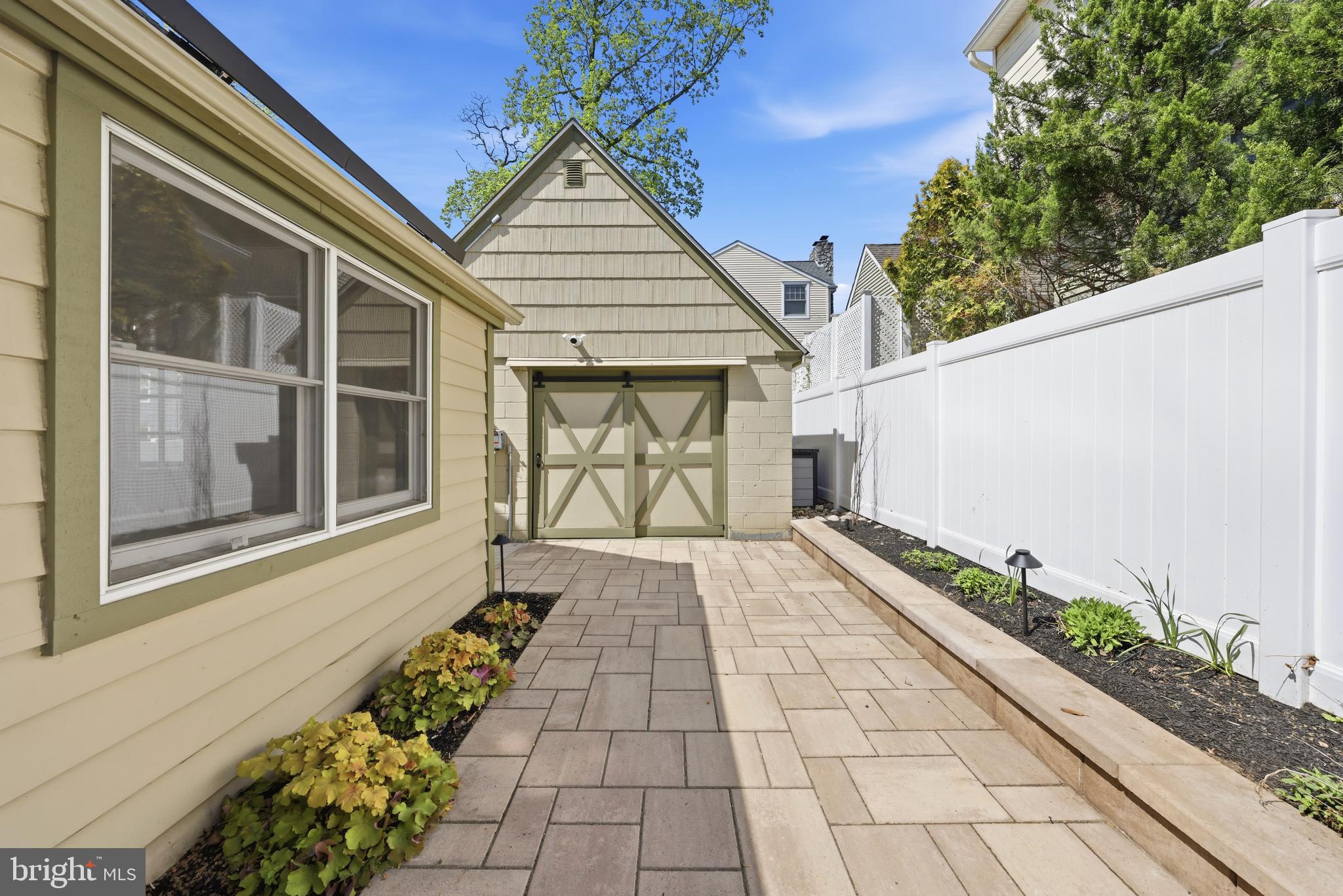404 Centre Street Haddonfield, NJ 08033 - Photo 30 of 38 a view of a pathway with a house