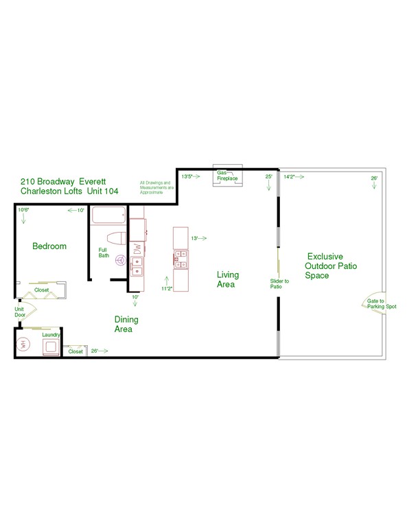 210 Broadway, Unit 104 Everett, MA 02149 - Photo 13 of 13 a picture of a room