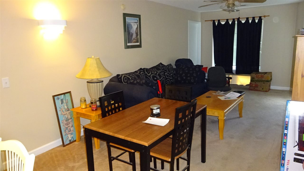 Shared Family Room, Dining Area and Kitchen. Family Room / Dining Room