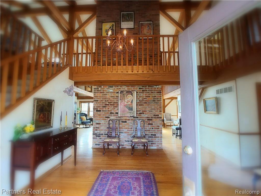 2715 West Coon Lake Road Howell, MI 48843 - Photo 6 of 54 2. Upon Entering this Custom Post & Beam Home