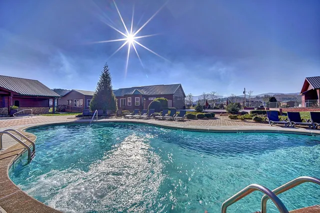 a view of outdoor space and front door